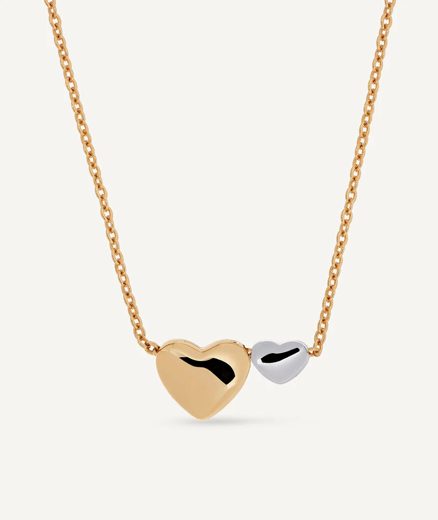 Colgante Doble Corazón